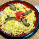 カレー皿うどん ちらし寿司付