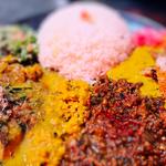 3種盛りカリー(NAWOD CURRY(下北沢創作スリランカカリー))