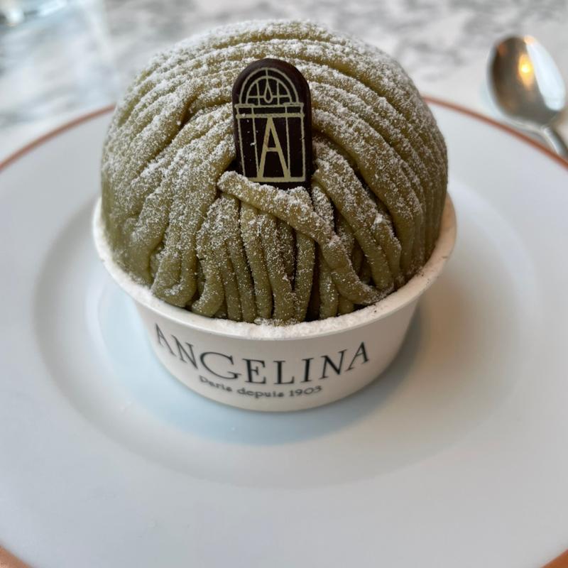 季節のモンブラン(アンジェリーナ表参道)