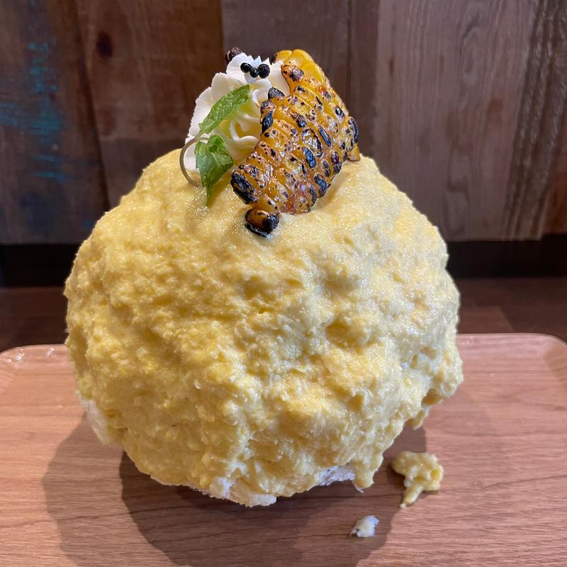 焼きとうもろこし畑(氷屋ぴぃす )