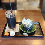 絹ごし緑茶てぃらみす
アイスコーヒーセット