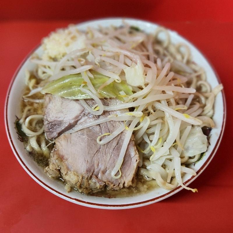 ラーメン半分(ラーメン二郎 京都店)