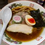 生姜醤油ラーメン(限定)(手揉み中華そば中村)