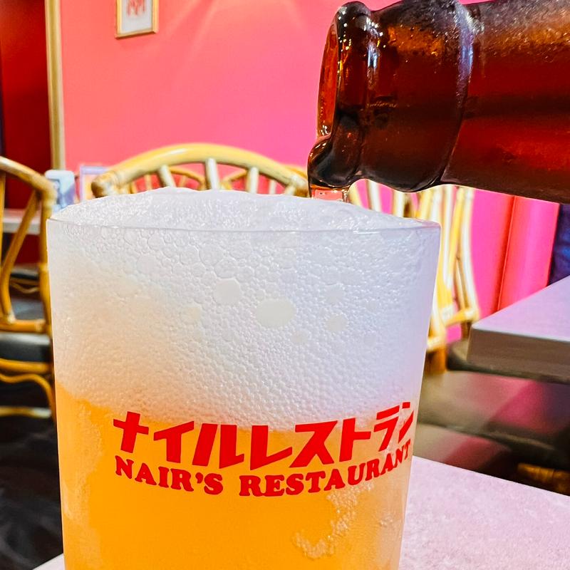 ビール大瓶(ナイルレストラン)