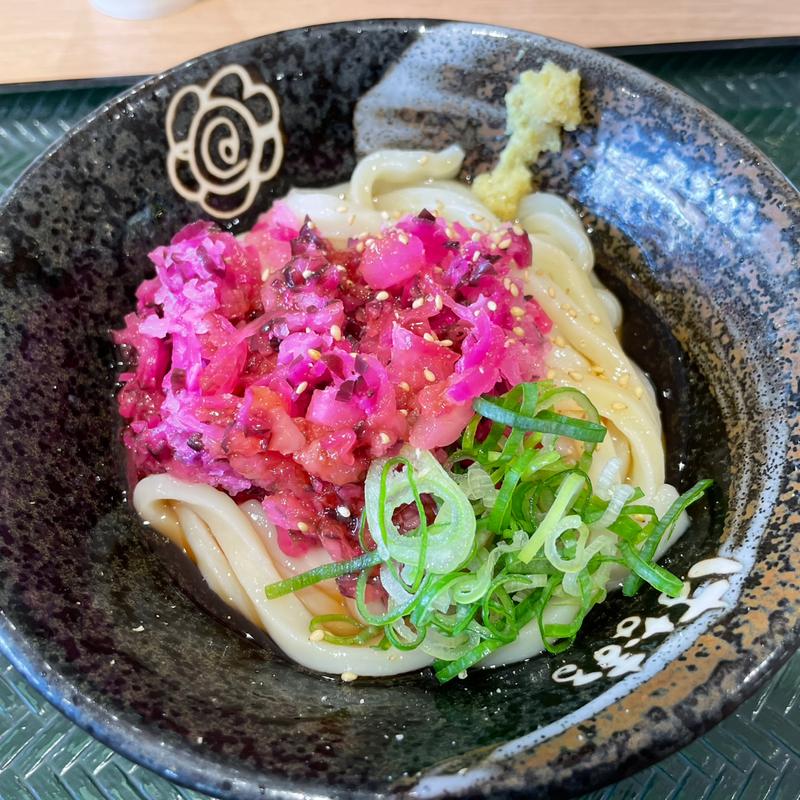 柴漬鬼おろしぶっかけ(はなまるうどん ミスターマックス湘南藤沢店)