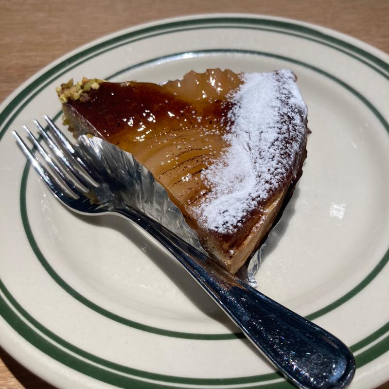 洋梨タルト(Rec Coffee博多マルイ店)