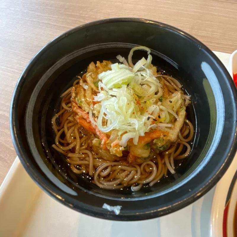 かき揚げそば(ハーフ)(DPL横浜戸塚食堂 Sakura Deck(サクラデッキ))