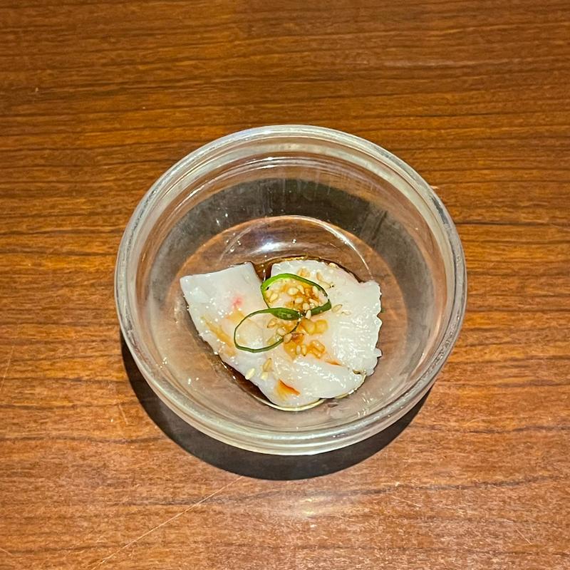 付き出し(和牛焼肉 布上本店)