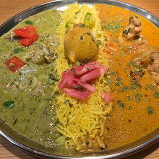 あいがけ(グーグー藤カレー)