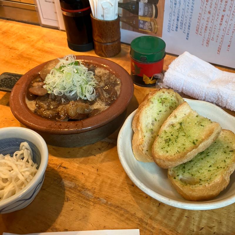 煮込み玉子入り(山利喜 本館 （やまりき）)