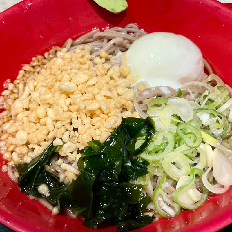 冷やしたぬきそば(名代 富士そば 小平店)