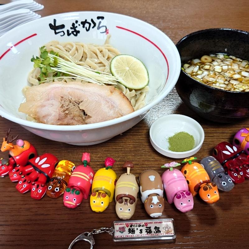 昆布水つけ麺(ちばから 郡山店)