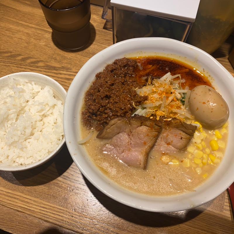 辛味噌ラーメン(花木流味噌)