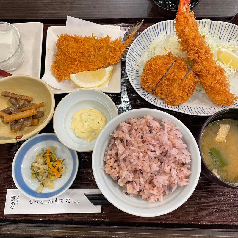 お気軽ヒレかつ御膳(とんかつ浜勝 広島ベイシティ宇品店 )