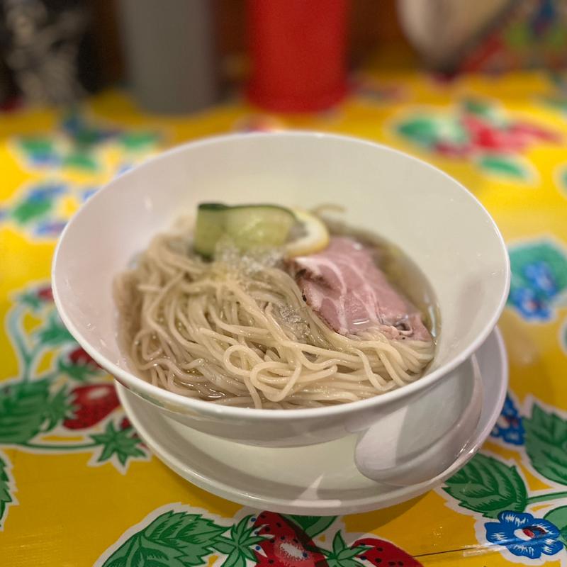 冷やしニボシレモンラーメン(ペペラーメン)