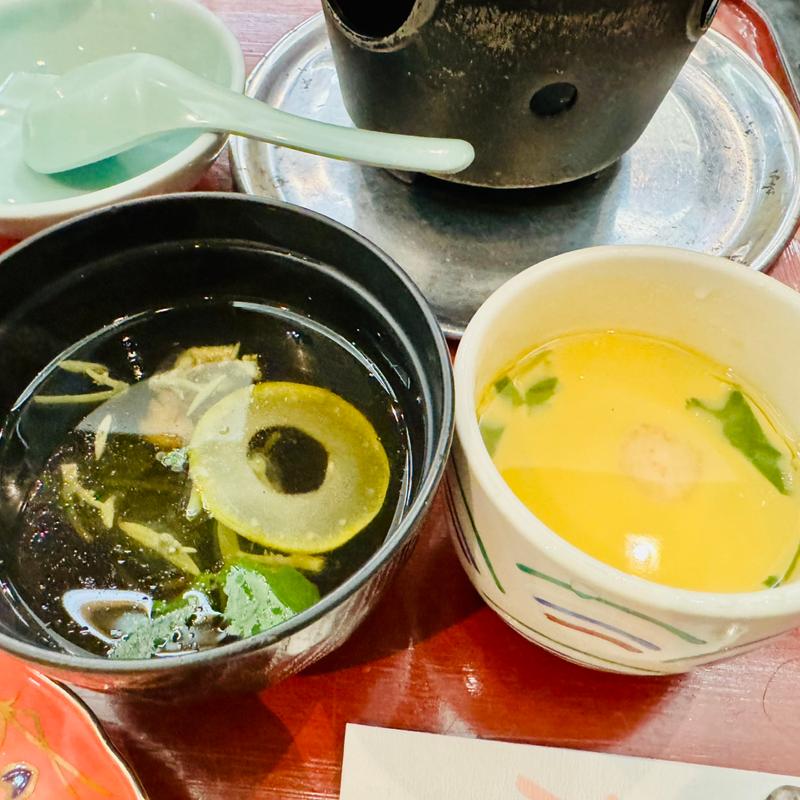 お吸い物＋茶碗蒸し(華やぎの章 慶山)