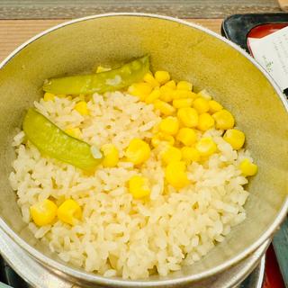 コーンバターの釜飯(華やぎの章 慶山)
