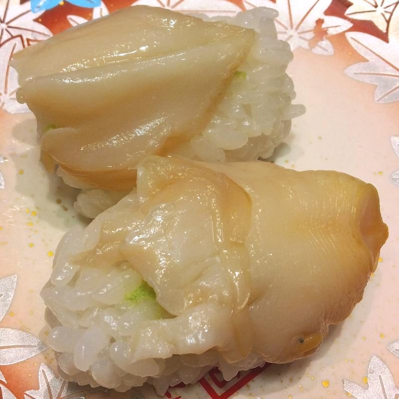 つぶ貝(元祖寿司 溝の口駅前店)