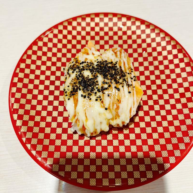 ブラックペッパー炙りサーモン(魚べい ライフガーデンしばた店 )