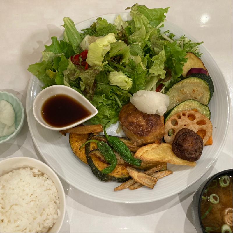 大和牛　森の和風ハンバーグセット(奈良のうまいものプラザ )