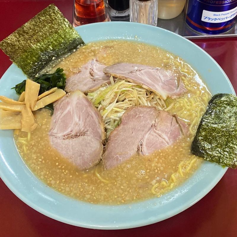 ネギ味噌チャーシューメン(ラーメンショップ東港店)