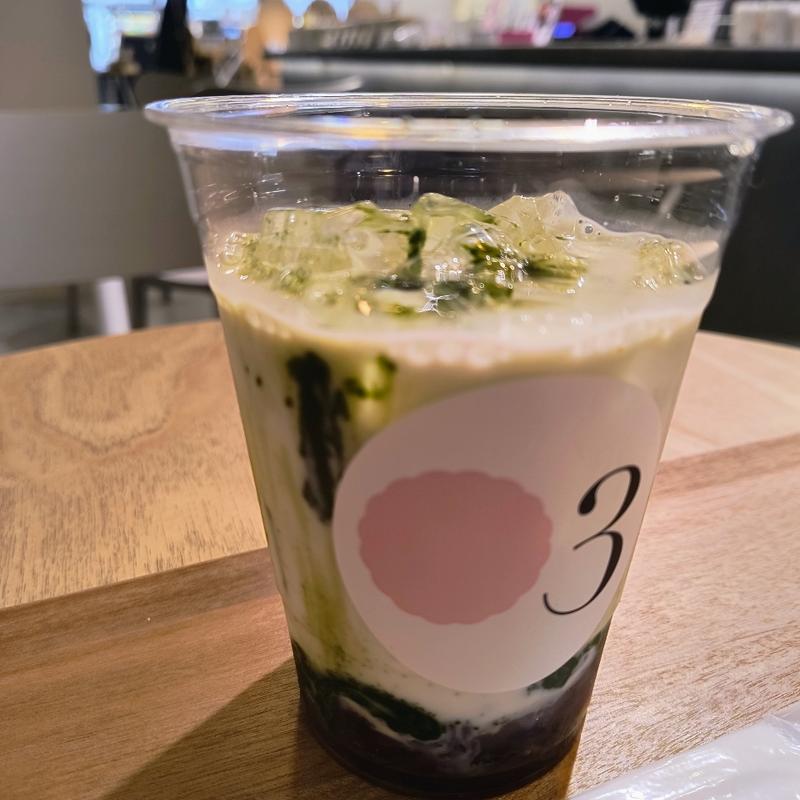 抹茶あんこラテICE(ohagi3 FLAGSHIP SAKAE)