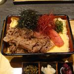和牛めんたい御膳＋和牛増しセット(和牛めんたい 神楽(かぐら))