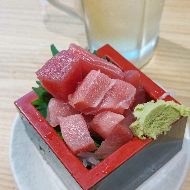 まぐろぶつ(酒と魚とめし 濱いちもんめ横浜店)