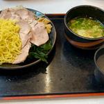うまからつけめん(チャーシュー、味付ネギ)(めん丸 曳舟店)