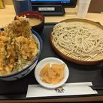 元祖オールスター天丼　小そばセット