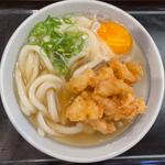 げそ天うどん(かのや 新橋店)
