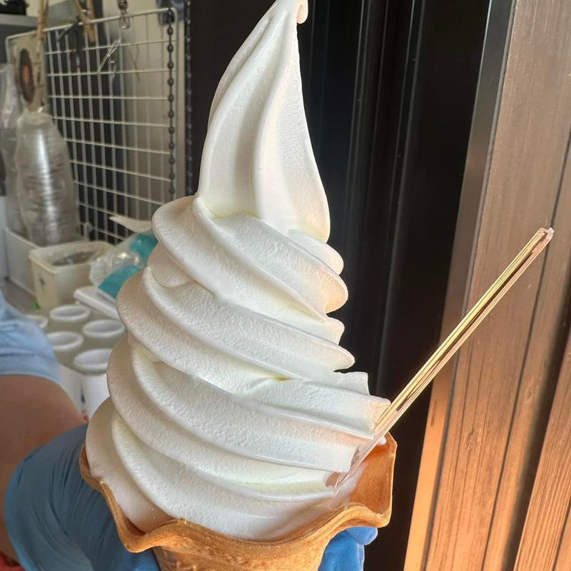 ヨーグルトソフトクリーム(おみたまヨーグルト・ヨーグルトハウス)