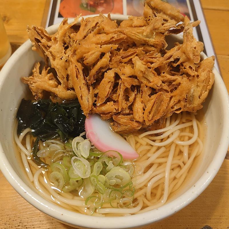 五島うどん＋ごぼう天＋ごぼう天(朝までUDONうどん)