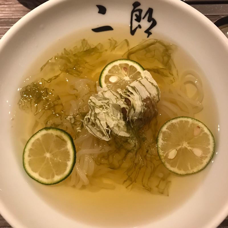 A5焼肉定食 & 二郎冷麺(A5焼肉&手打ち冷麺 二郎)