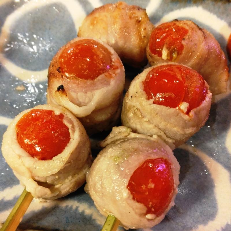 トマト巻き串(酒場さぁいこうか)
