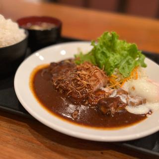 トンテキ定食(王道居酒屋のりを西本町店)