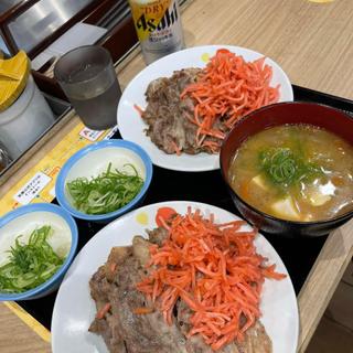 牛焼肉ダブル 単品(松屋 祖師谷大蔵3丁目店)