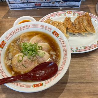 チャーシュー麺セット(餃子の王将 Express アトレ秋葉原店)