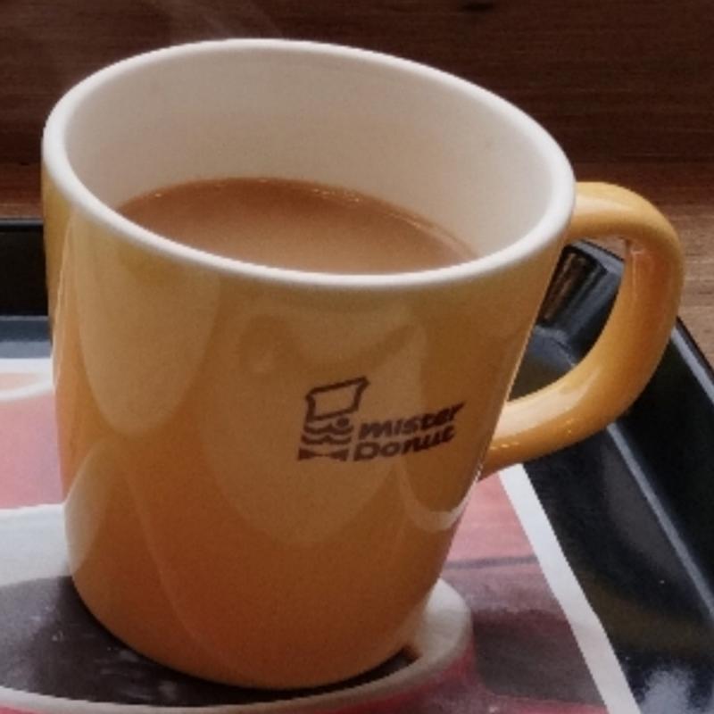 ミスド カフェオレ(ミスタードーナツ 亀有駅前ショップ)
