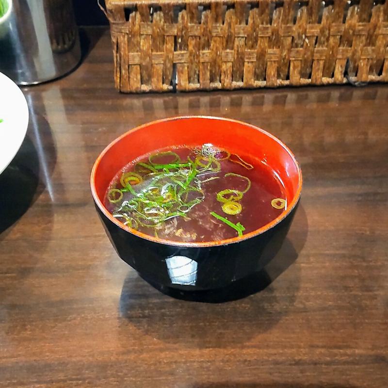 チャーハンスープ(和歌山中華そば のりや食堂)