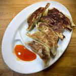冷やし中華 餃子セット(らーめん 三吉)