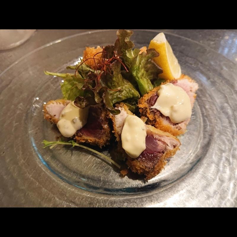 ブリのレアカツ(オーシャンダイニングどこ 天久保店)