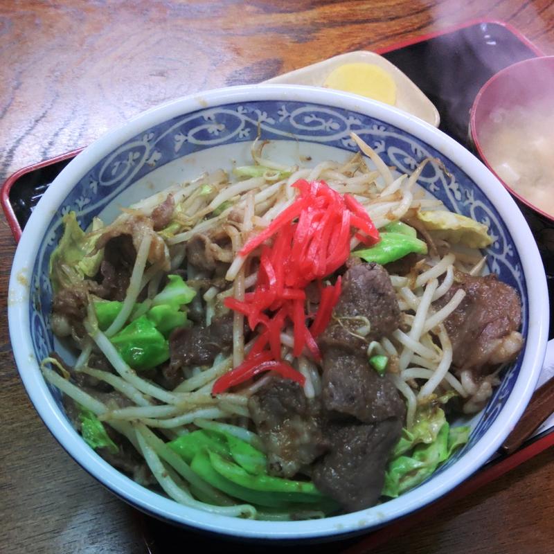 ジンギスカン丼(ドライブイン 増沢 )