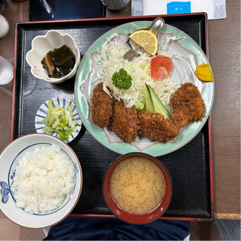 ヒレカツ定食(万来 )