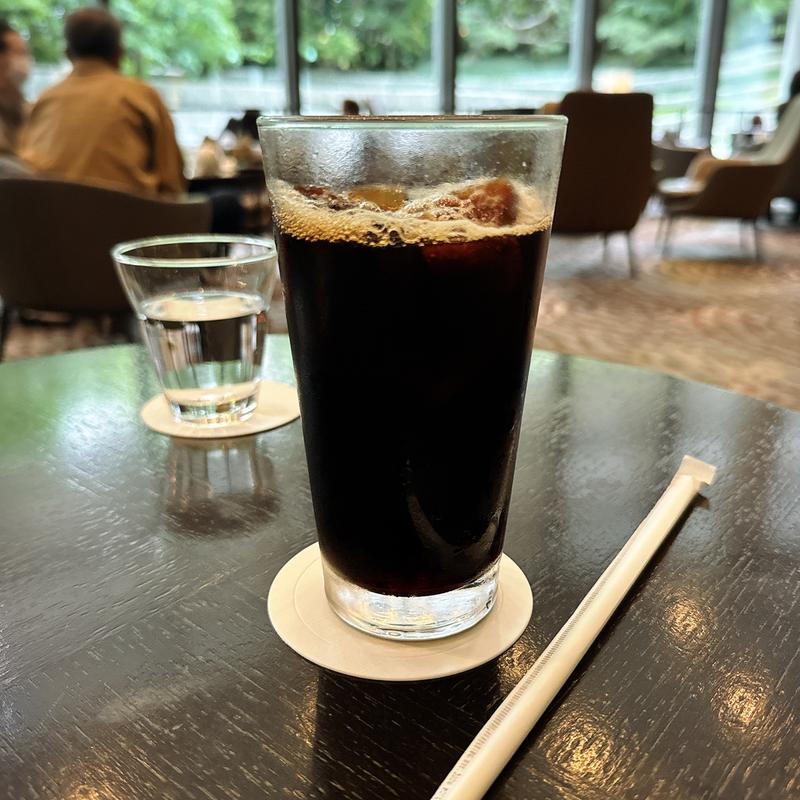 アイスコーヒー(ガーデンラウンジ「坐忘」)