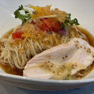 柚子香る汁なし炸醤麺セット（冷やし）(麺処ゆずラボ)