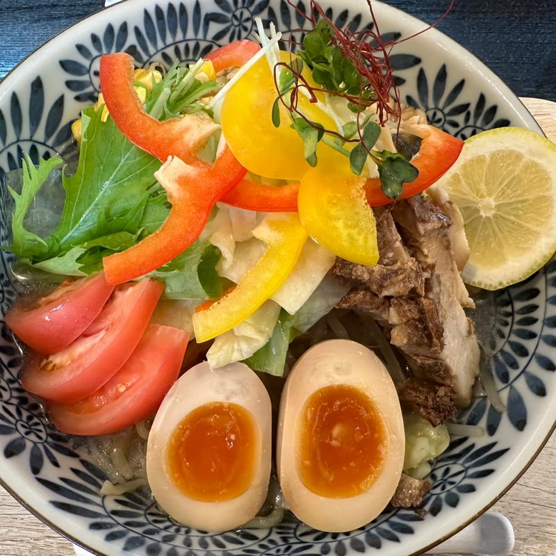 冷んやり塩そば(つけめん番長 銀)