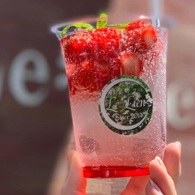 恋する果実丸ごと苺ソーダ(Le＊Lien)