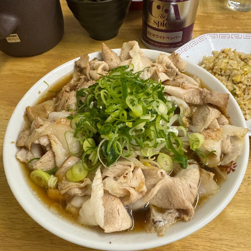 チャーシュー麺セット(元祖らーめん大栄)