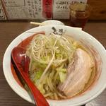 熱旨野菜の味噌ラーメン(味噌ラーメン専門 味噌蔵ふくべえ福岡天神大名本店)